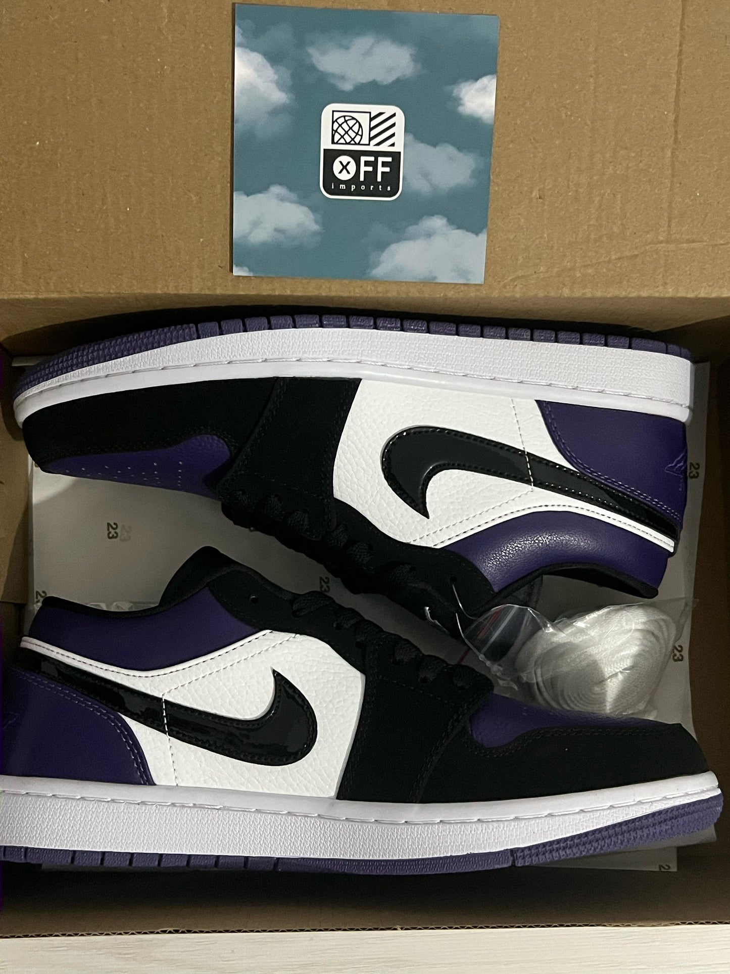 Nike Air Jordan 1 Low Court purple - Pronta Entrega