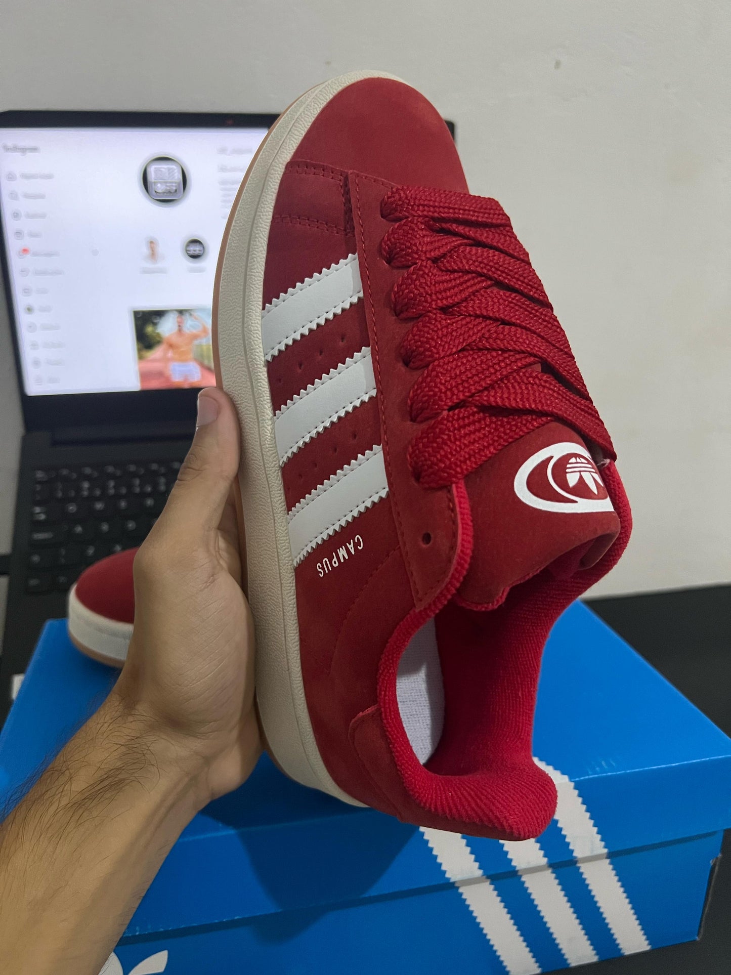 Adidas Campus 00s - Vermelho - Pronta Entrega