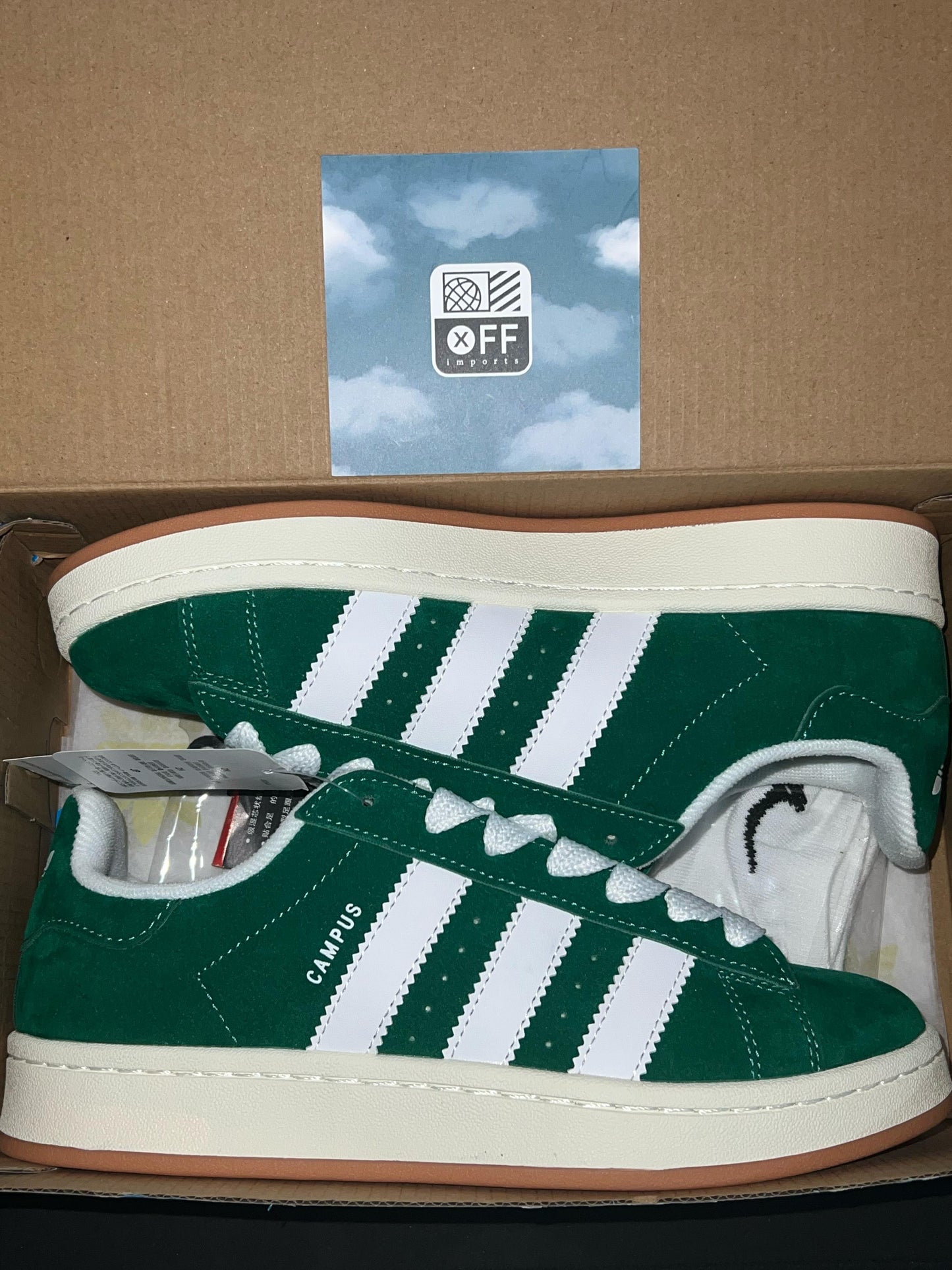 Adidas Campus 00s - Verde - Pronta Entrega
