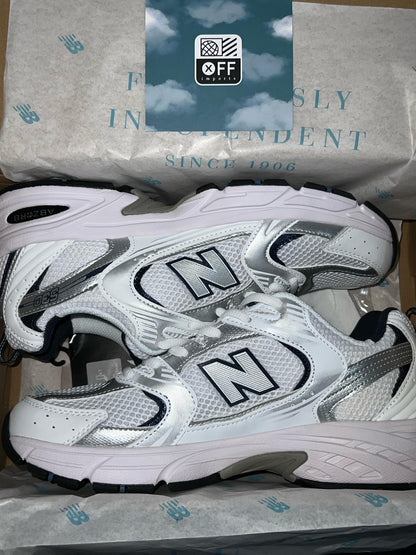 New Balance 530 White Silver Navy - Pronta Entrega