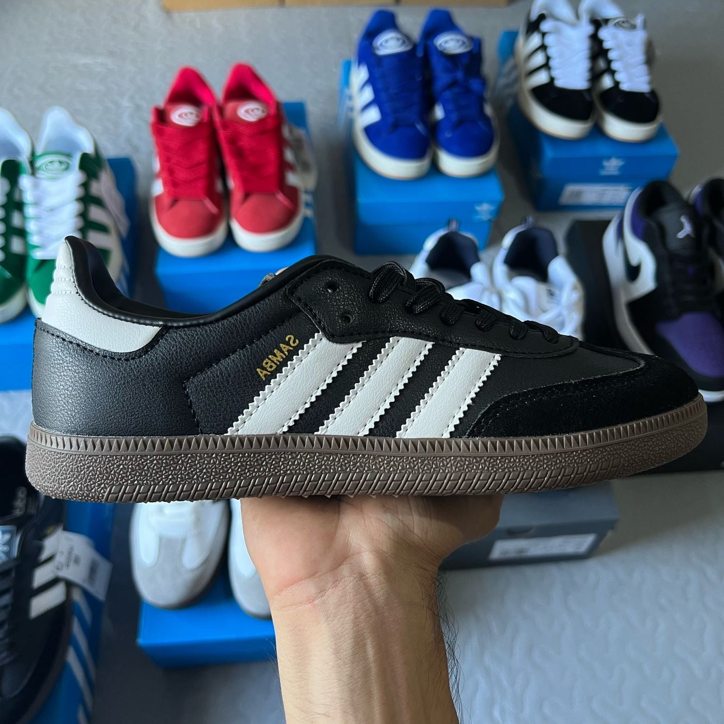 Adidas Samba Black White - Pronta Entrega